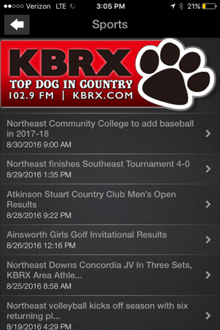 KBRX Radio screenshot 3