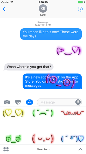 Neon Retro Emoji(圖2)-速報App