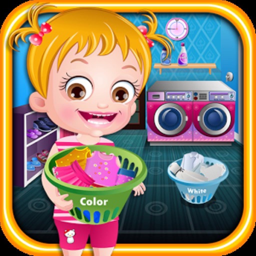 Baby Hazel : Laundry Time iOS App