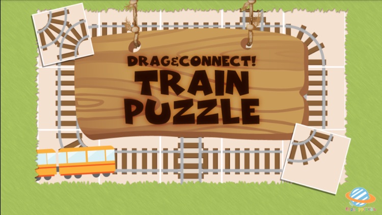 Drag & Connect!Train puzzle