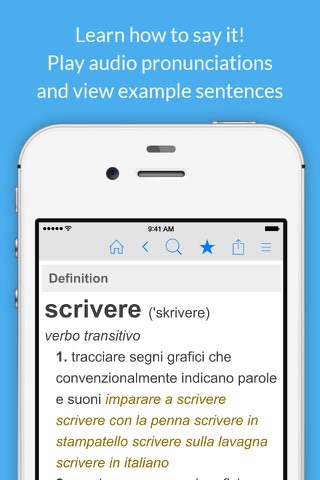 Italian Dictionary & Thesaurus screenshot 2