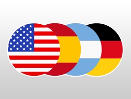 Send love all around the world with World Flag stickers