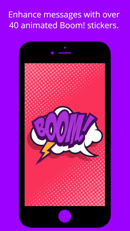 Boom! - Animated Comic Book Stickers
