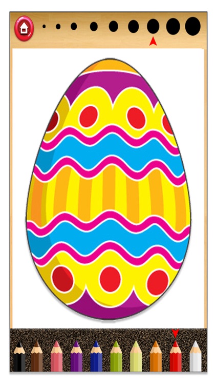 Easter Eggs Kids Coloring Book - Game for Kids