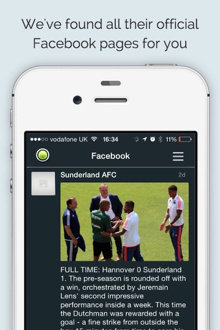 Sport RightNow - Sunderland Edition screenshot 3