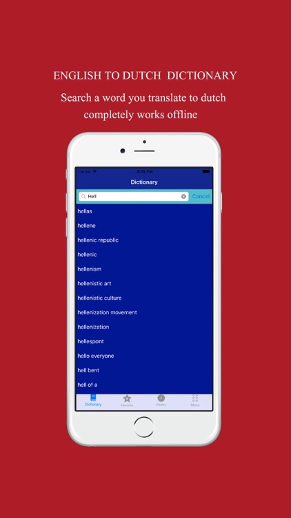 English to Dutch Dictionary Offline