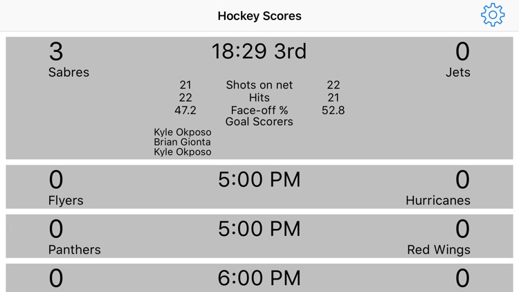 Hockey Scores App screenshot-3