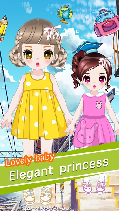 Dressup fairy tale princess - Free fashion games screenshot 2