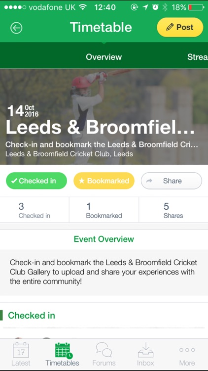 Leeds and Broomfield Cricket Club