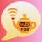 WiFi Pot is an application which allows you to chat with your friends who are in the same building/place with you, without an Internet connection