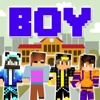 Boy Skins - New Skins for Minecraft PE & PC