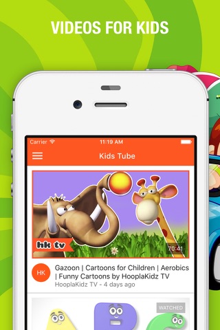 Kids Tube - Nursery Rhymes, Music for Kids screenshot 2