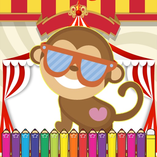 Monkeys Coloring Fun for kids the First Edition icon