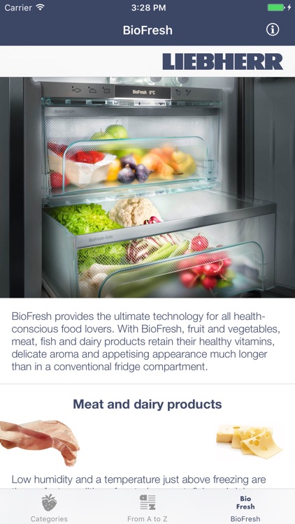 Liebherr BioFresh screenshot-3