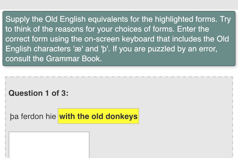 Essentials of Old English screenshot 3