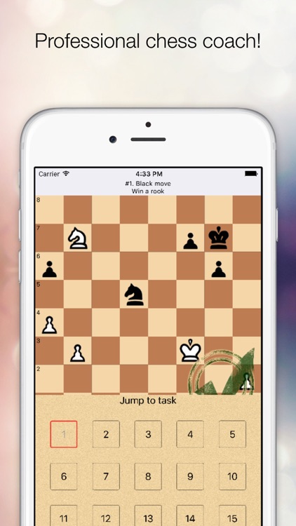 Chess Tactic 3 - interactive chess training puzzle. Part 3