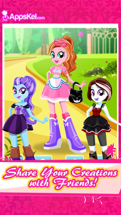 Pony High Friendship Salon – Dress Up Games Free