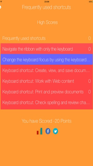 Quiz Shortcuts for MS Word 2016(圖3)-速報App