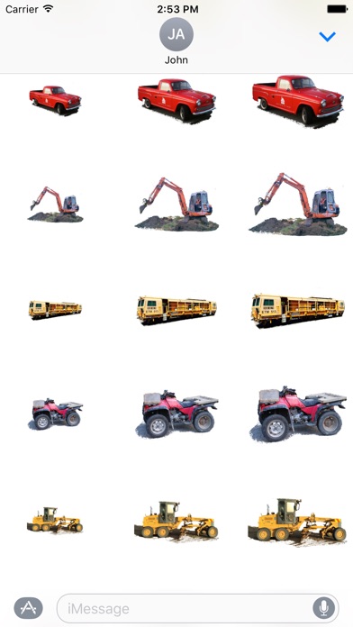 Car Truck Digger Stickersのスクリーンショット4 Car Truck Digger Stickersのスクリーンショット4