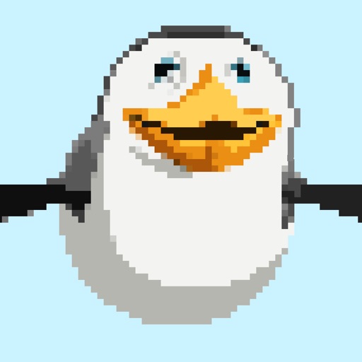 Ice Racing - Flappy Pinguin Pixelated Edition iOS App