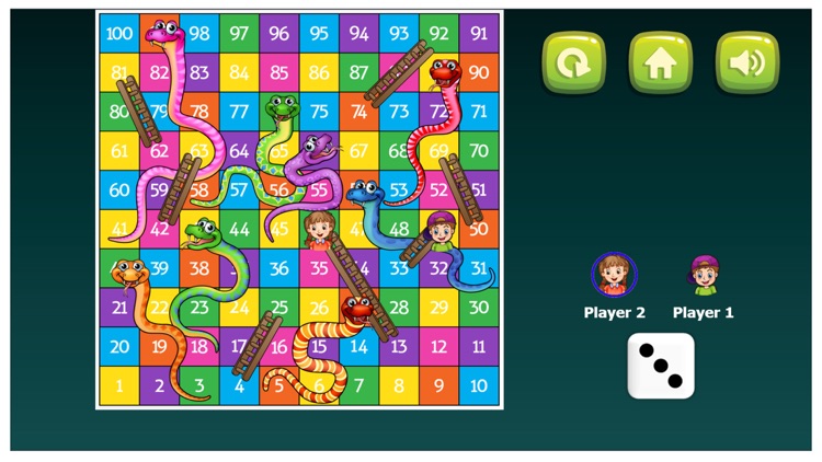 Snakes & Ladders King Board Game screenshot-1