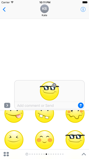 Geek Emoji Stickers for iMessage(圖3)-速報App