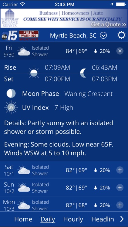 WPDE WX