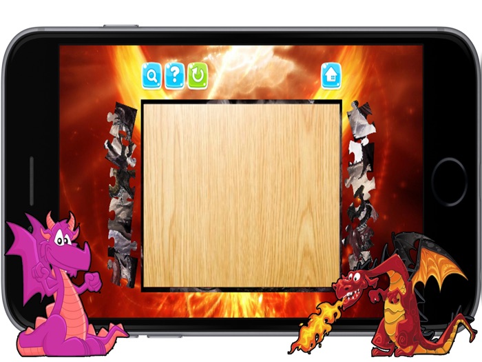 Dragon Jigsaw Puzzles Games for Kids and Toddlers