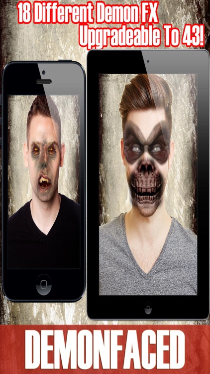 DemonFaced - Scary Ghost Photo Horror FX Editor