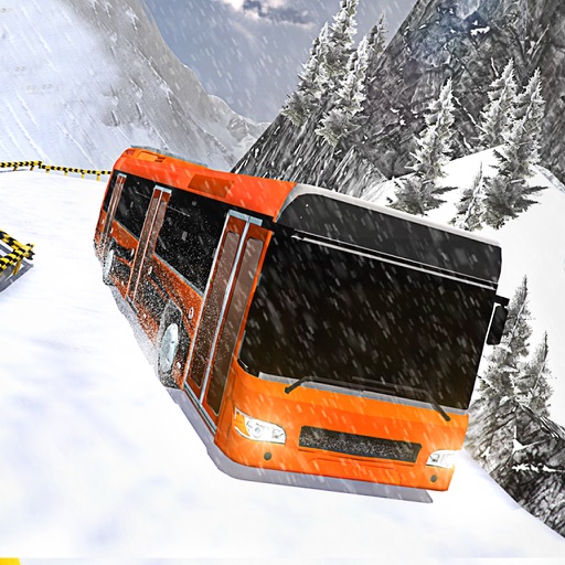 3D Mountain Bus Driver: Winter Hill Station Free icon