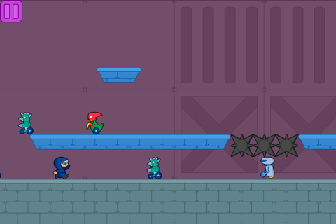 Villagers vs Robots Run Lite screenshot 3