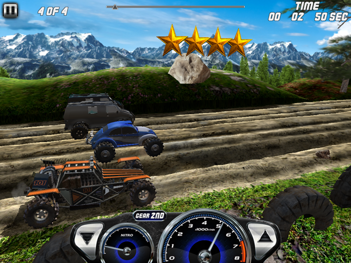 Hill Car Drag Racing