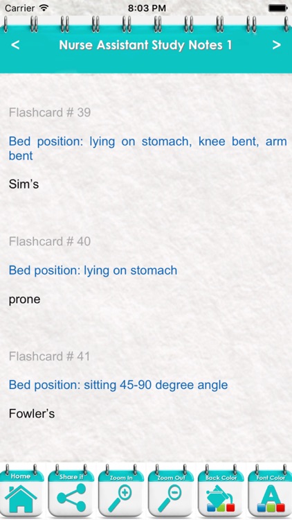 Nurse Assistant Exam 6000 Flashcards Study Notes screenshot-3