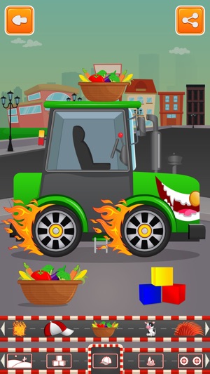 Little Tractor Builder Factory and Build Trucks for Kids(圖4)-速報App