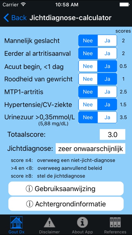 Gout Diagnosis