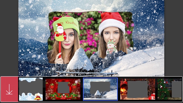 Holiday Christmas Frame - Free InstaFrame Editor