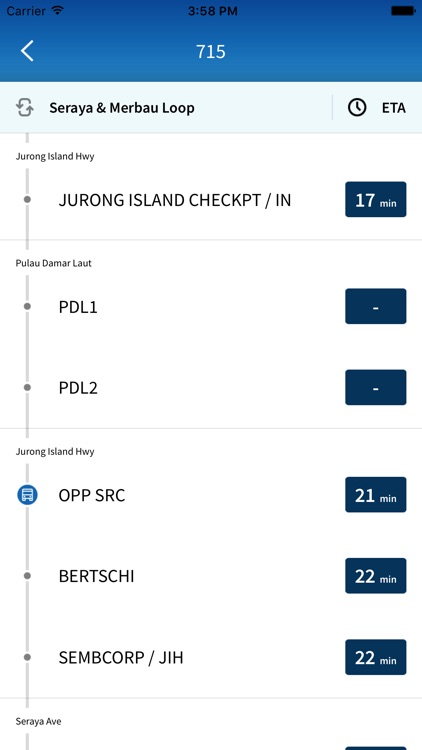 Jurong Island Transport App screenshot-4