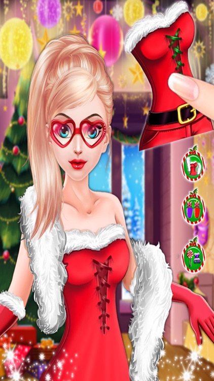 Christmas Hair Salon Spa and Hair Makeup Games