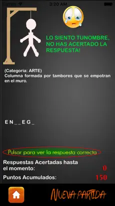 Captura de Pantalla 3 TriviAhorcado para iPhone iphone