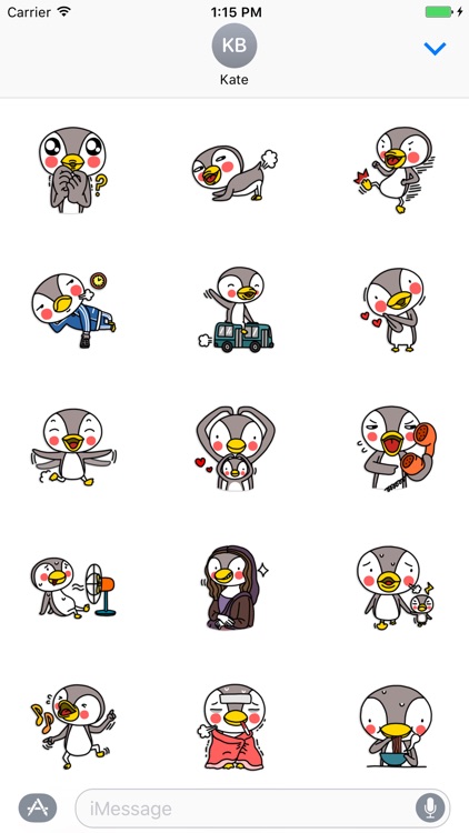 Kayne The Duck Stickers Pack screenshot-3