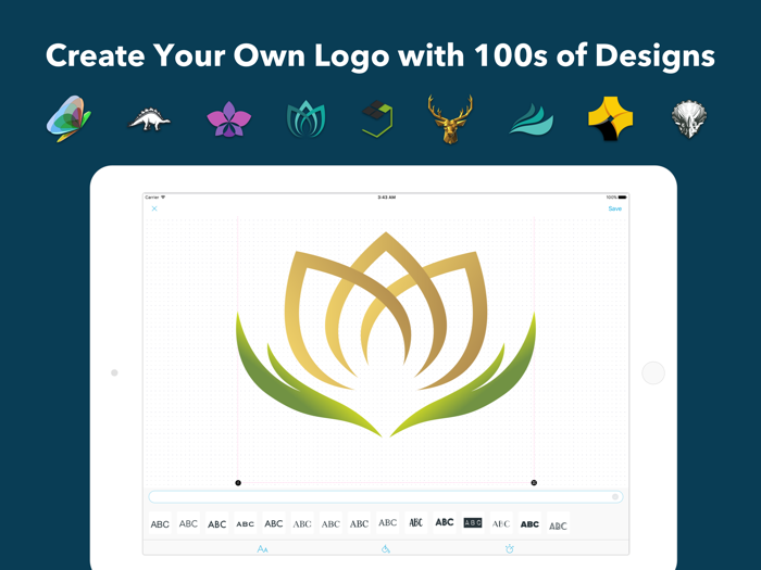 Logo Maker Designer  Watermark for Business Card