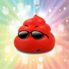 Cool red poop animated - Fx Sticker