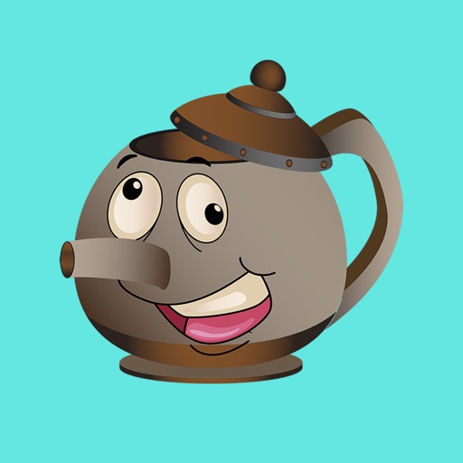 Ugly Teapot Stickers - Emoji Face Compilation icon