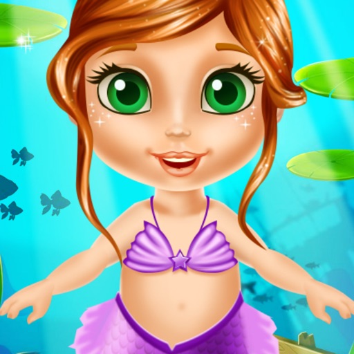 Infant beauties beauty salon:Play with baby games Icon