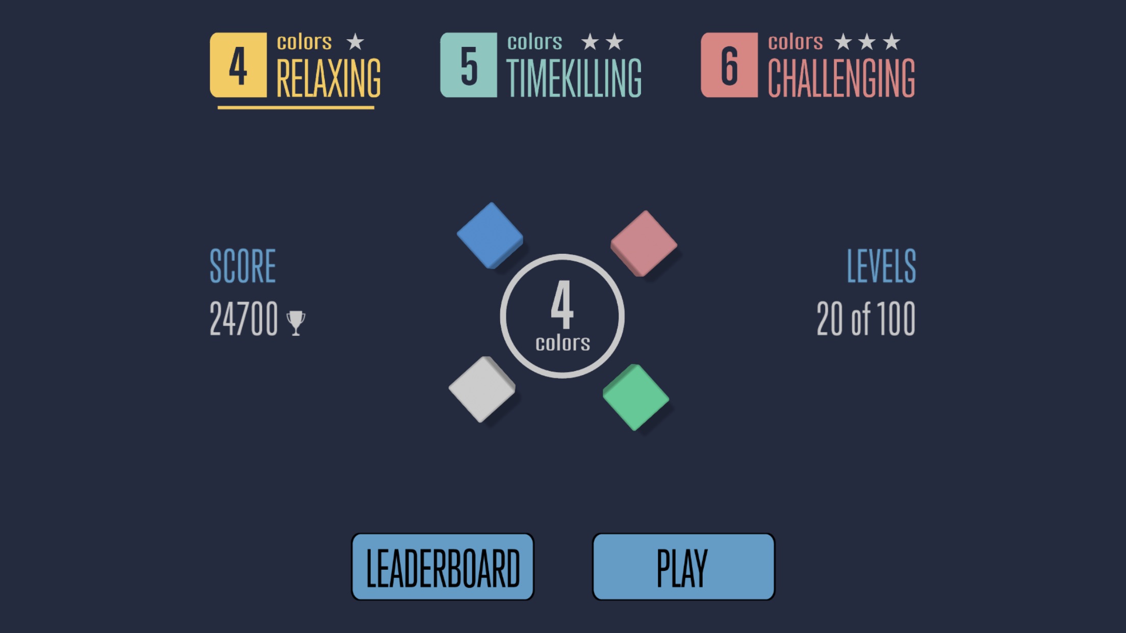 Screenshot do app Sea of Squares