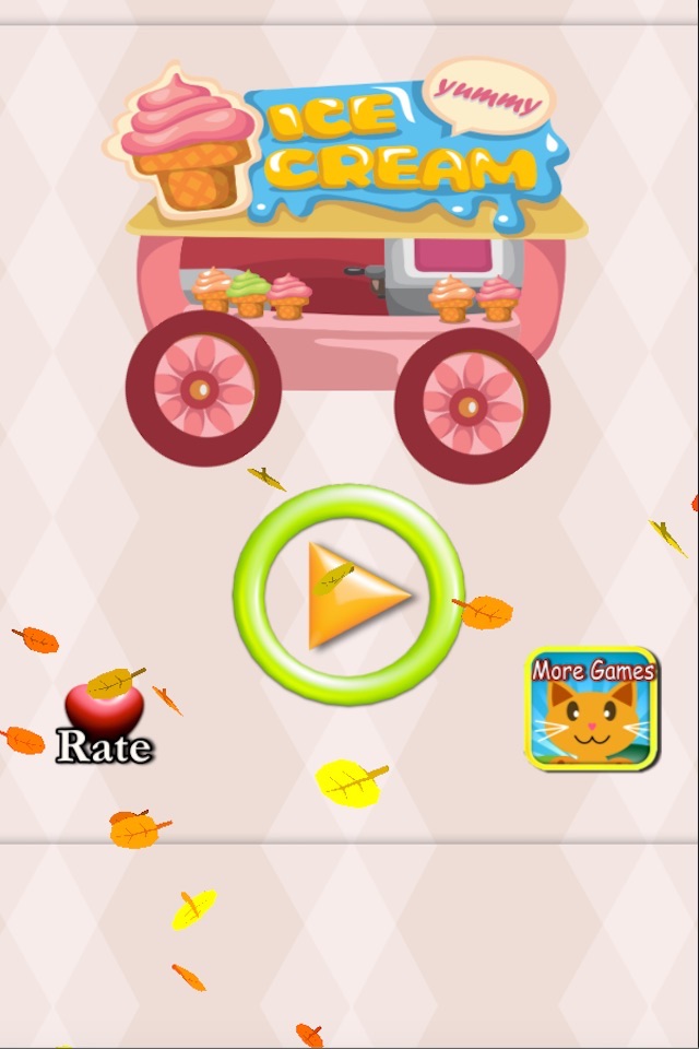 QCat - Toddler's Ice Cream  Game (free for preschool kid) screenshot 4