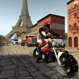 Paris Bike Stunt Action Racing Game: Speed Driving