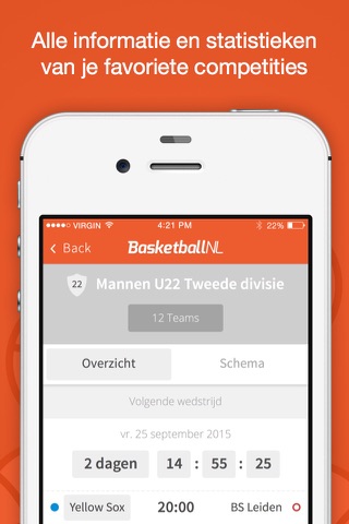 Basketball NL screenshot 3