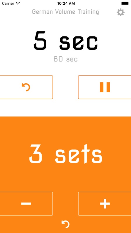 German Volume Training Set And Rep Counter Online Game