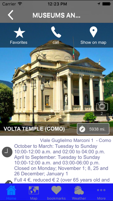 Lake Como Travel Guide App screenshot 3